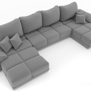 SYDNEY U Shape Corner Sofa with Sleeping Function