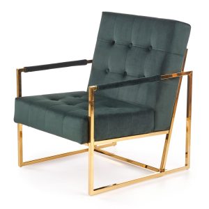 Bagodre Armchair in Dark Green