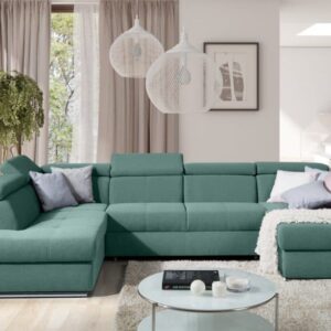 ARES U CORNER SOFA BED