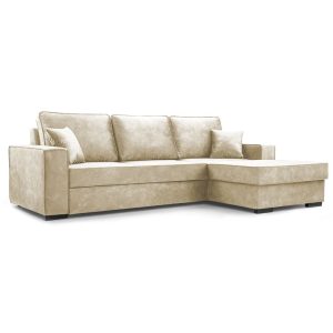 PABLO corner sofa with sleeping function and storage