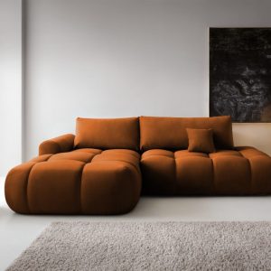 COMBO L shape corner sofa with sleeping function