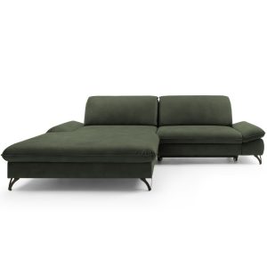 VITARO corner sofa with bed (easy to clean).