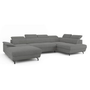 Dark Grey Chester Corner Sofa With Sleeping Function