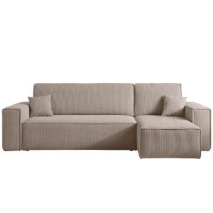 SCARLETT CORNER SOFA BED WITH STORAGE