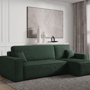 SCARLETT CORNER SOFA BED WITH STORAGE