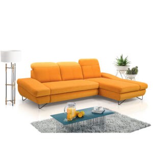 Rossi Corner Sofa Bed with Storage