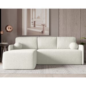 BOOMI corner sofa bed with storage.