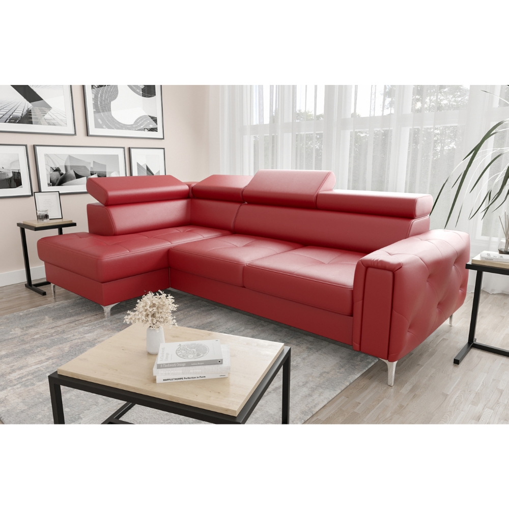 ROMA Leather Corner Sofa