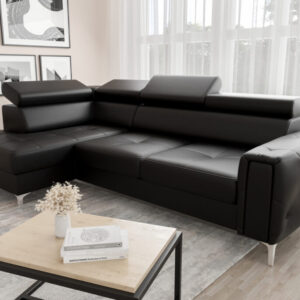 ROMA Leather Corner Sofa