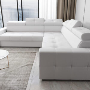 VERONA MAX Leather Corner Sofa